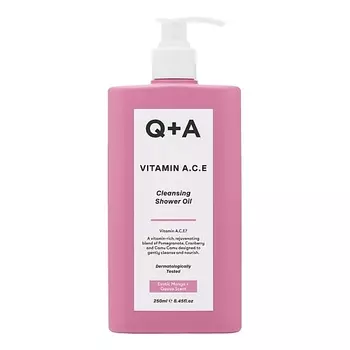 Q+A Масло для душа Vitamin A.C.E