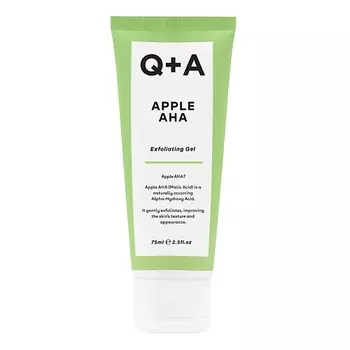Q+A Отшелушивающий гель для лица Apple AHA