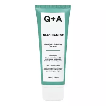 Q+A Отшелушивающий гель для умывания лица Niacinamide