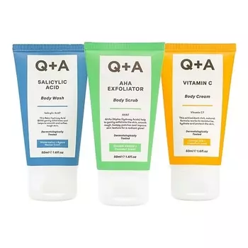 Q+A Подарочный набор для ухода за телом Body Care Heroes