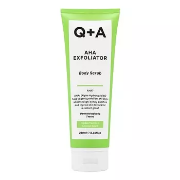 Q+A Скраб для тела AHA Exfoliator