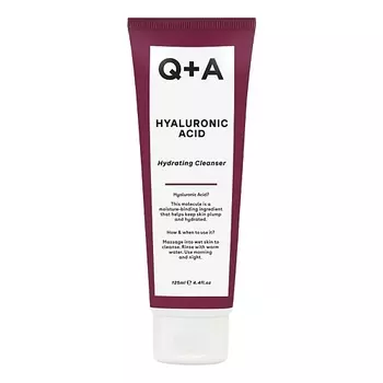 Q+A Увлажняющий гель для умывания лица Hyaluronic Acid