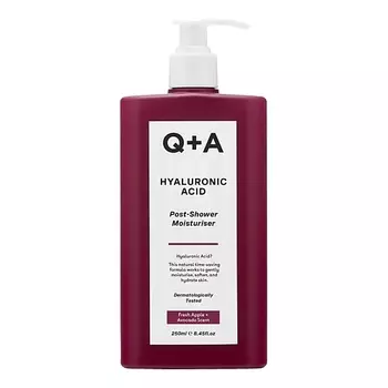 Q+A Увлажняющий крем для тела Hyaluronic Acid