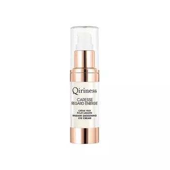 QIRINESS Крем для век разглаживающий, для сияния кожи ESSENTIALS EYE SERUM AND CREAM