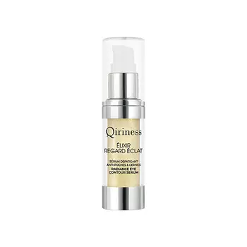 QIRINESS Сыворотка для сияния глаз против отечности и темных кругов ESSENTIALS EYE SERUM AND CREAM