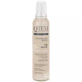 QTEM Мусс реконструктор для волос PINK CLOUD