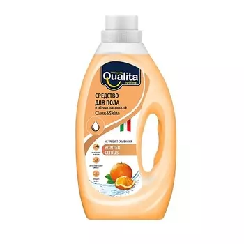QUALITA Средство для мытья пола и твердых поверхностей WINTER CITRUS 1000.0
