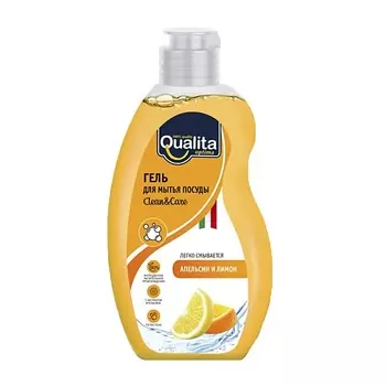 QUALITA Средство для мытья посуды LEMON & ORANGE