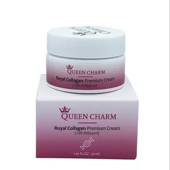 QUEEN CHARM Крем для лица с коллагеном 10%