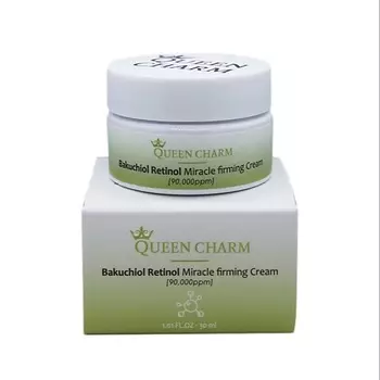 QUEEN CHARM Крем для лица укрепляющий с бакучиолом и ретинолом 9%
