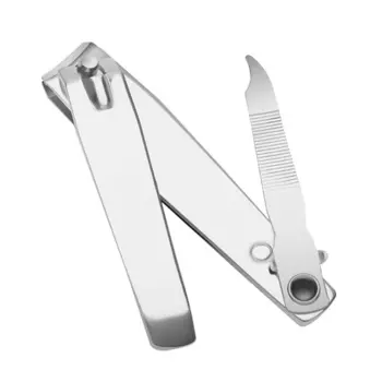 QUEEN FAIR Кусачки-книпсер педикюрные, с пилкой