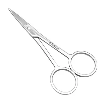 QUEEN FAIR Ножницы маникюрные, прямые, узкие