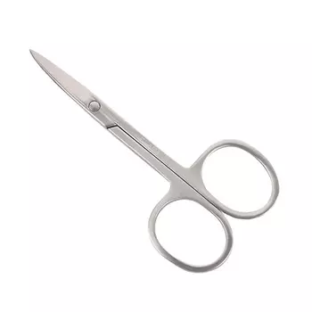 QUEEN FAIR Ножницы маникюрные, загнутые