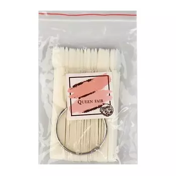 QUEEN FAIR Палитра для лаков на кольце, 50 ногтей 50