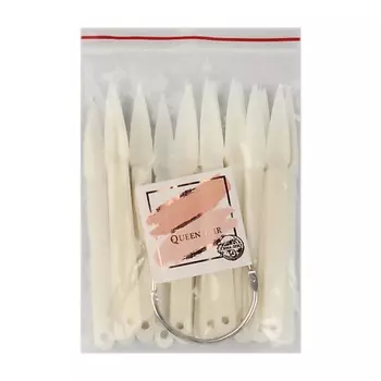 QUEEN FAIR Палитра для лаков на кольце, 40 ногтей, 40