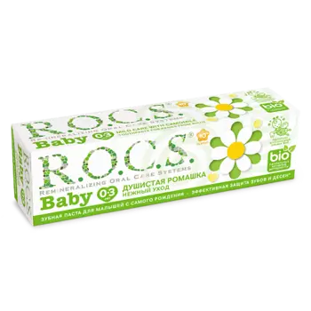 R.O.C.S. BABY Зубная паста для малышей ДУШИСТАЯ РОМАШКА 45.0