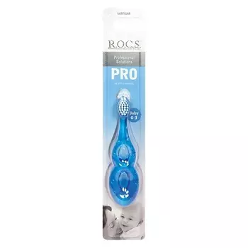 R.O.C.S. Зубная щётка для детей PRO BABY синий
