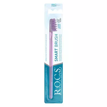 R.O.C.S. Зубная щётка МОДЕЛЬНАЯ средняя