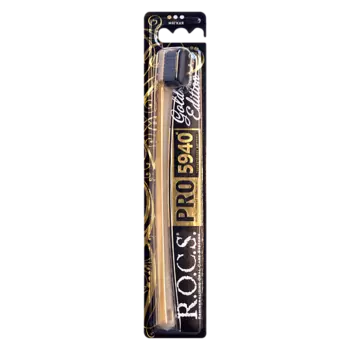 R.O.C.S. Зубная щётка PRO Gold Edition, мягкая
