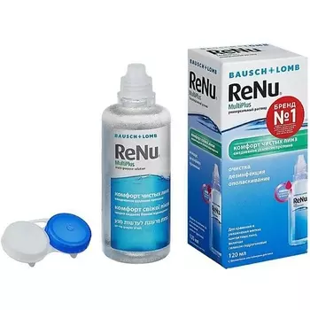 Р-р д/ухода за контактными линзами Реню мпс д/чувст глаз 120мл (+контейнер)