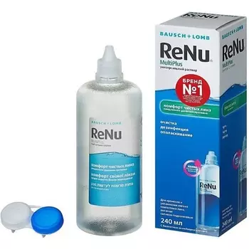 Р-р д/ухода за контактными линзами Реню мпс д/чувст глаз 240мл (+контейнер)