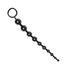 RABBY Анальные бусы, розовые, 30 см