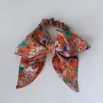 RAFINAD Резинка для волос "цветы на коралловом"