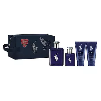 RALPH LAUREN Парфюмерный набор Polo Blue Туалетная вода+Гель для бритья+Гель для душа