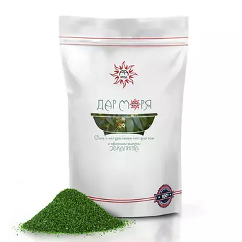 РАМЕД Цветная морская соль с эфирным маслом эвкалипта 1000.0