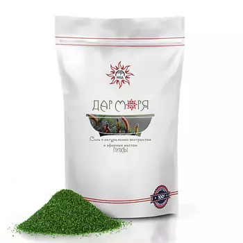 РАМЕД Цветная морская соль с эфирным маслом пихты 1000.0