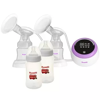 RAMILI Молокоотсос Ramili SE450 с двумя дополнительными бутылочками 240ML