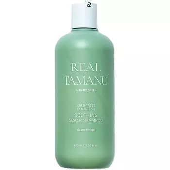 RATED GREEN Успокаивающий шампунь с маслом таману холодного отжима Real Tamanu Soothing Scalp Shampoo