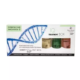 RCLER Комплексный уход за поврежденными бровями IQ Treatment