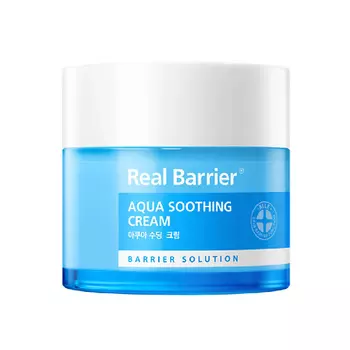 REAL BARRIER Охлаждающий корейский крем для лица с пантенолом Aqua Soothing Cream 50.0