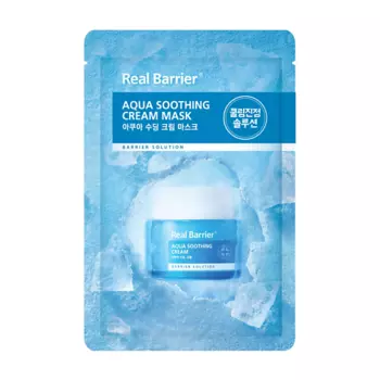 REAL BARRIER Тканевая маска для лица с пантенолом и охлаждающим эффектом Aqua Soothing Cream Mask 1.0