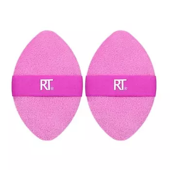 REAL TECHNIQUES Набор двусторонних пуховок для пудры