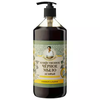 РЕЦЕПТЫ БАБУШКИ АГАФЬИ Мыло хозяйственное черное Травы и сборы Агафьи