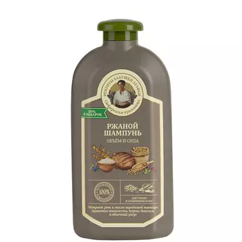 РЕЦЕПТЫ БАБУШКИ АГАФЬИ Шампунь для тонких и ослабленных волос Объём и сила Ржаной