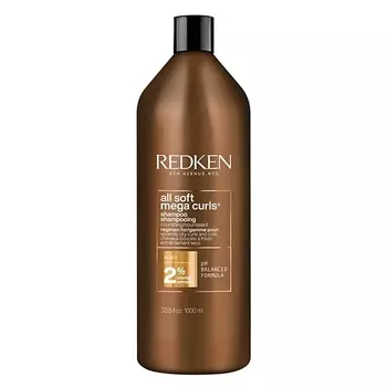 REDKEN Увлажняющий шампунь All Soft Mega Curls для вьющихся волос 1000.0
