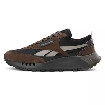 REEBOK Кроссовки CL LEGACY W+ Anti-Slip And Wear-Resistant Height Increasing Brown Black