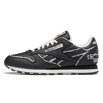 REEBOK Кроссовки Reebok Classic Leather Keith Haring Pure Grey Chalkboard Dog