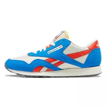 REEBOK Кроссовки Reebok Classic Nylon Sports Shoes White/Blue/Black