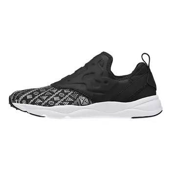 REEBOK Кроссовки Reebok Furylite Slip On Gt Running Shoes Black/White Women's