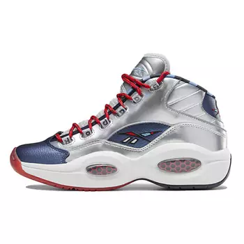 REEBOK Кроссовки Reebok Question Mid Iverson X Harden Silver