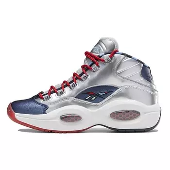 REEBOK Кроссовки Reebok Question Mid Iverson X Harden Silver