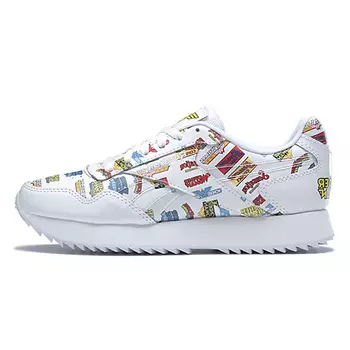 REEBOK Кроссовки Reebok Royal Glide Casual Shoes Women's Low-Top White/Blue/Red/Yellow
