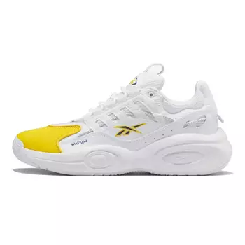 REEBOK Кроссовки Solution Reebok Mid 'White Collegiate Gold'