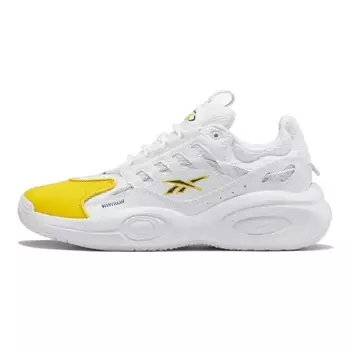 REEBOK Кроссовки Solution Reebok Mid 'White Collegiate Gold'