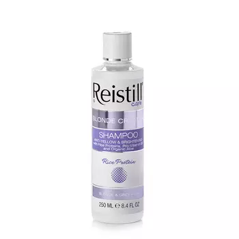 REISTILL Шампунь для окрашенных и светлых от природы волос нейтрализующий желтизну