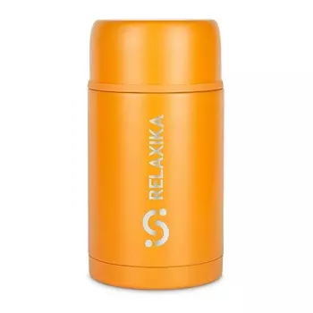 RELAXIKA Термос 1 литр для еды с широким горлом металлический
